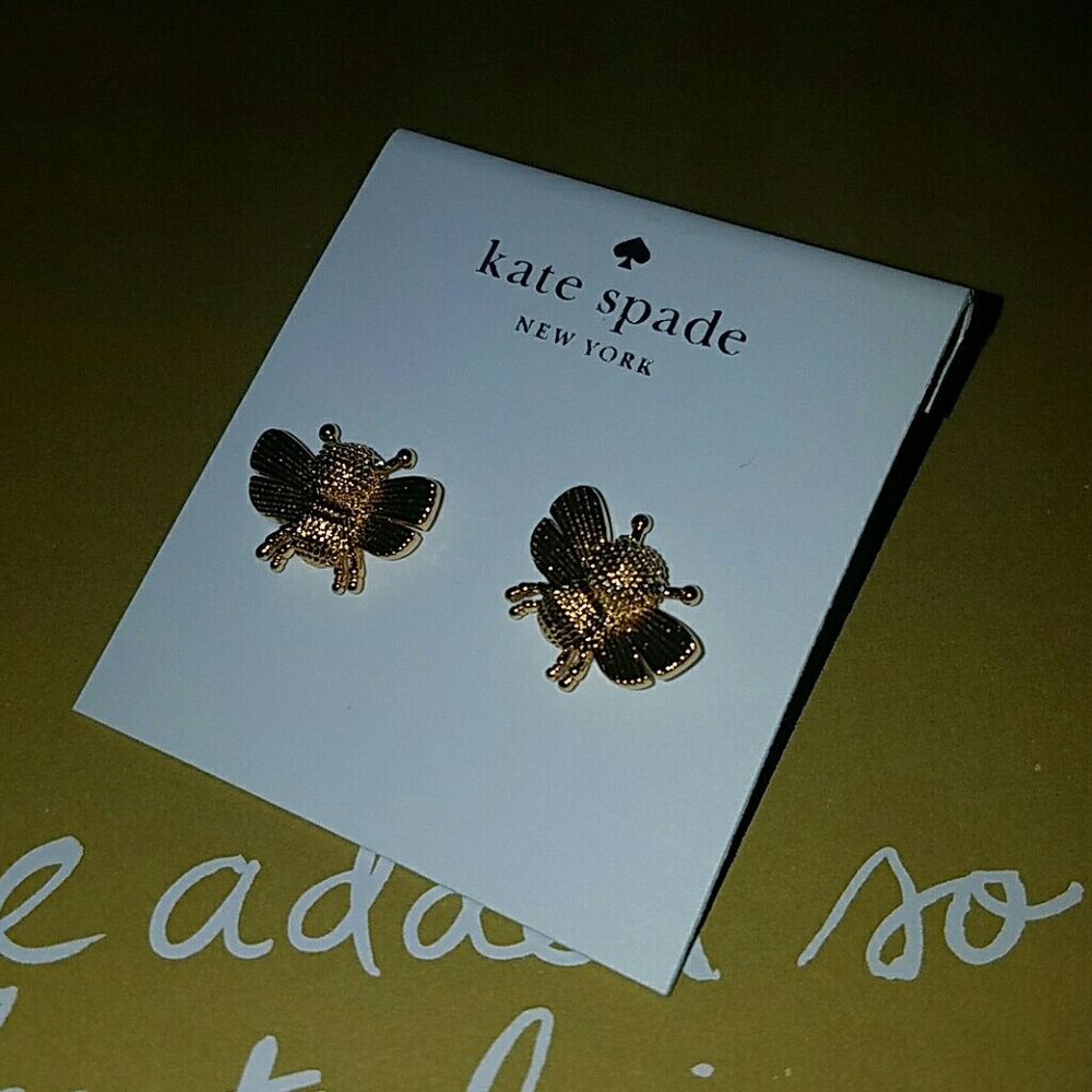 Kate spade into the blooms bee earrings - Picture 3 of 4